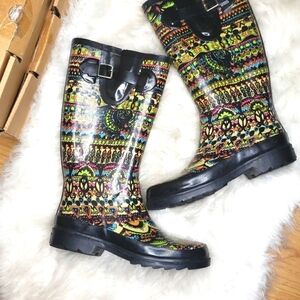 SAKROOTS Rhythm Regular Calf Rainboot 6